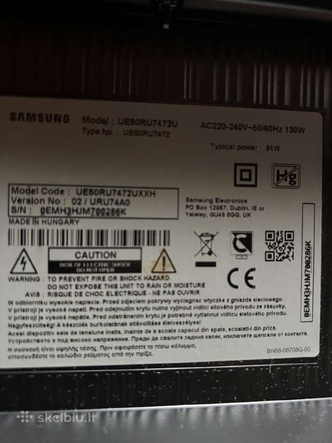 Parduodu samsung smart tw - nuotraukos Nr. 3