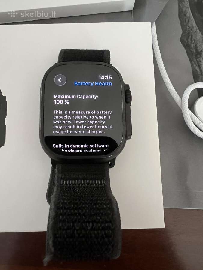 Apple watch ultra 2 49mm titanium - nuotraukos Nr. 2