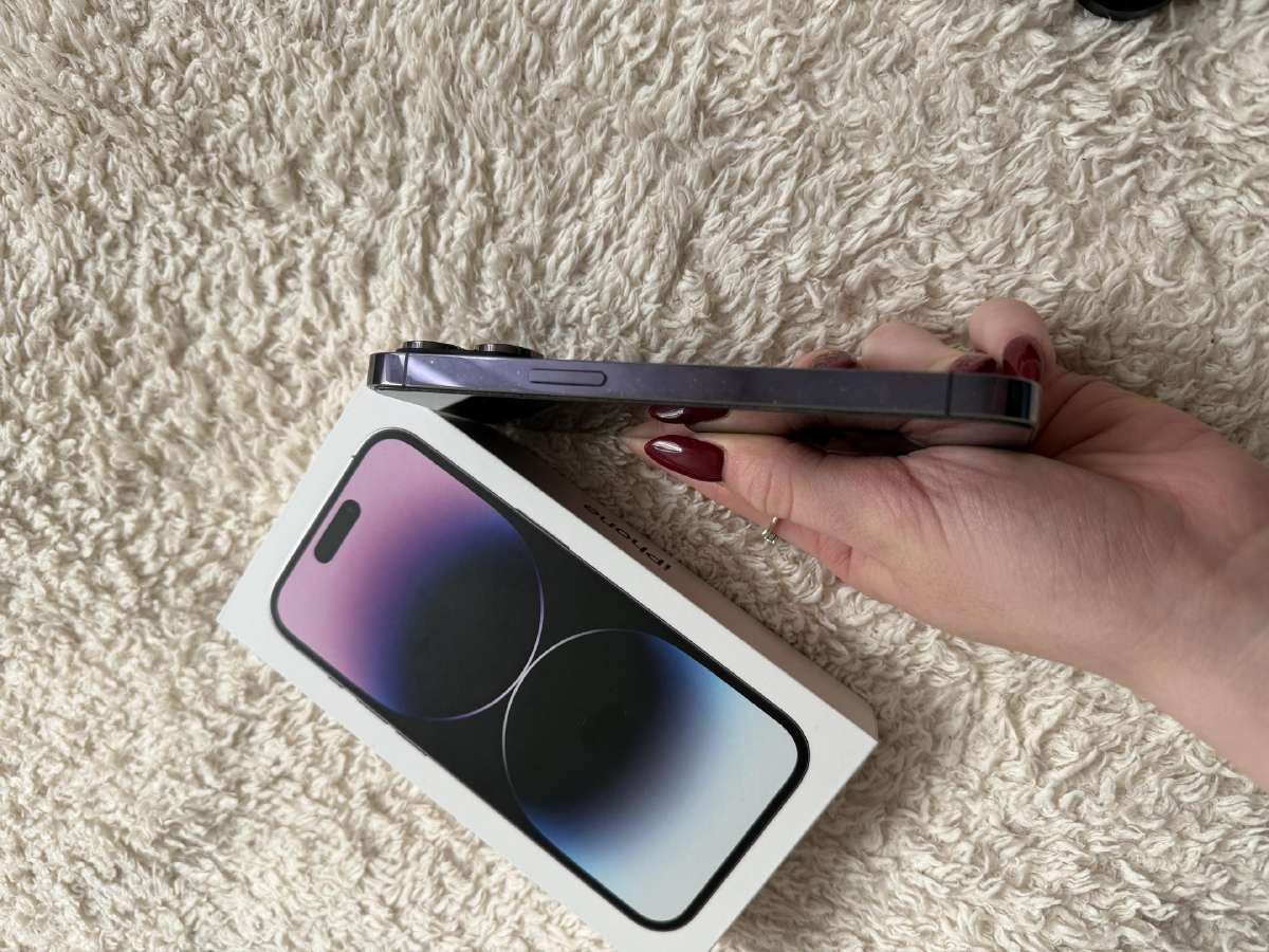 iPhone 14 Pro, 256gb, Deep Purple. - nuotraukos Nr. 5