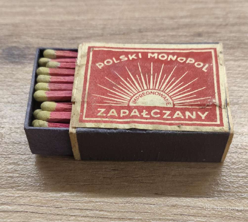 Senovinių degtukų dėžučių kolekcija 1920-1990 - nuotraukos Nr. 3