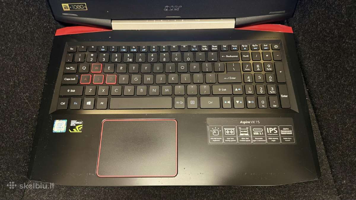 Acer Aspire Vx 15 Vx5-591g su garantija - nuotraukos Nr. 2
