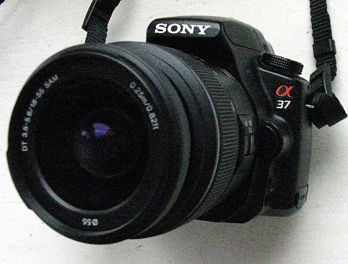 Sony Slt-a37 +blykstė - nuotraukos Nr. 3