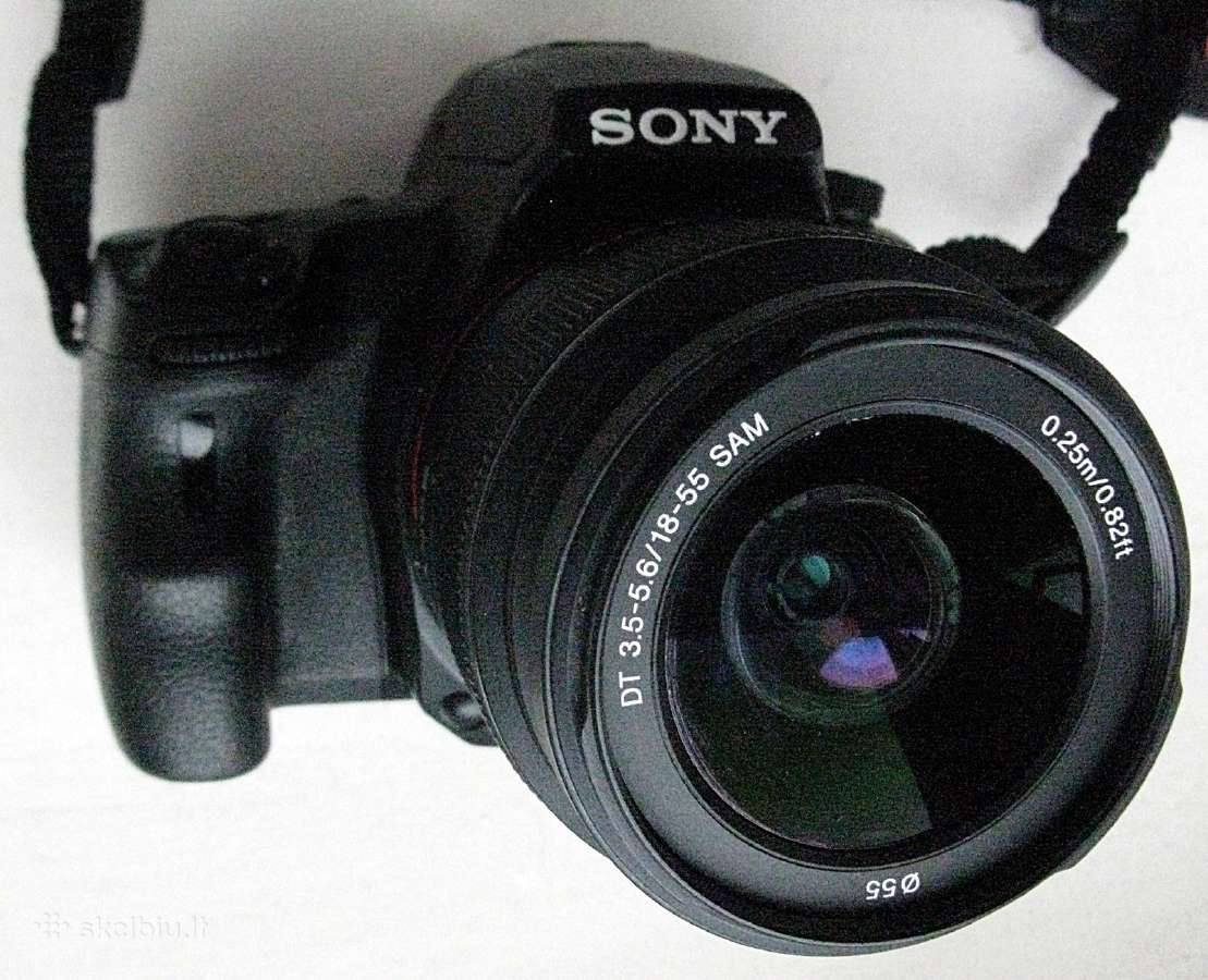 Sony Slt-a37 +blykstė - nuotraukos Nr. 4