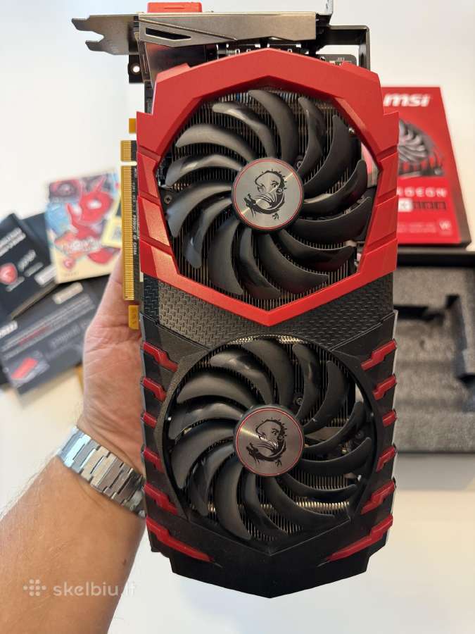 Msi Radeon Rx 580 Gaming X 8gb Gddr5 - nuotraukos Nr. 2