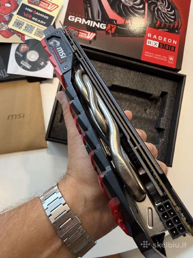 Msi Radeon Rx 580 Gaming X 8gb Gddr5 - nuotraukos Nr. 5