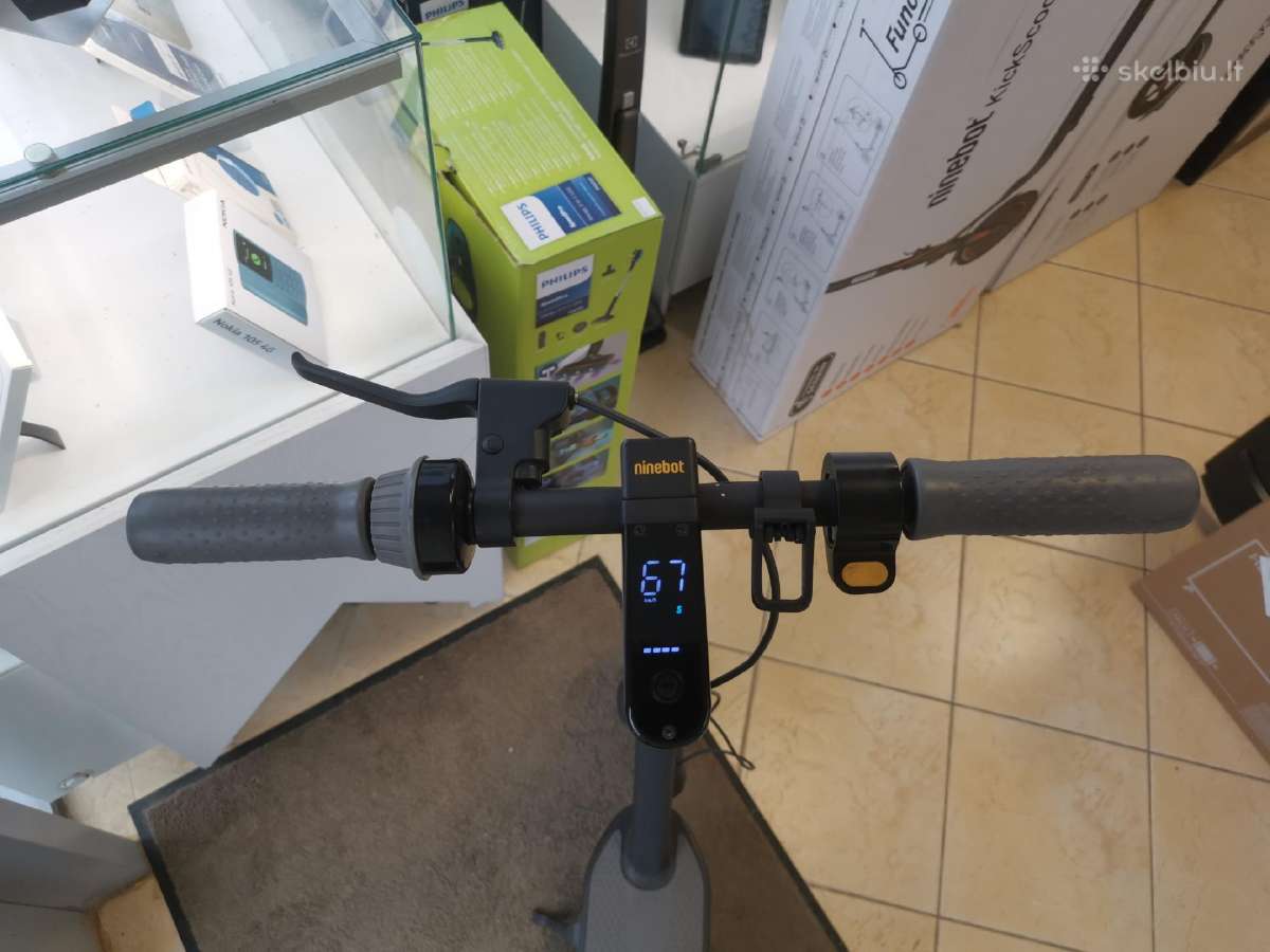 Segway Ninebot Max G30 – 35 Km/h Iki 65 Km - nuotraukos Nr. 5