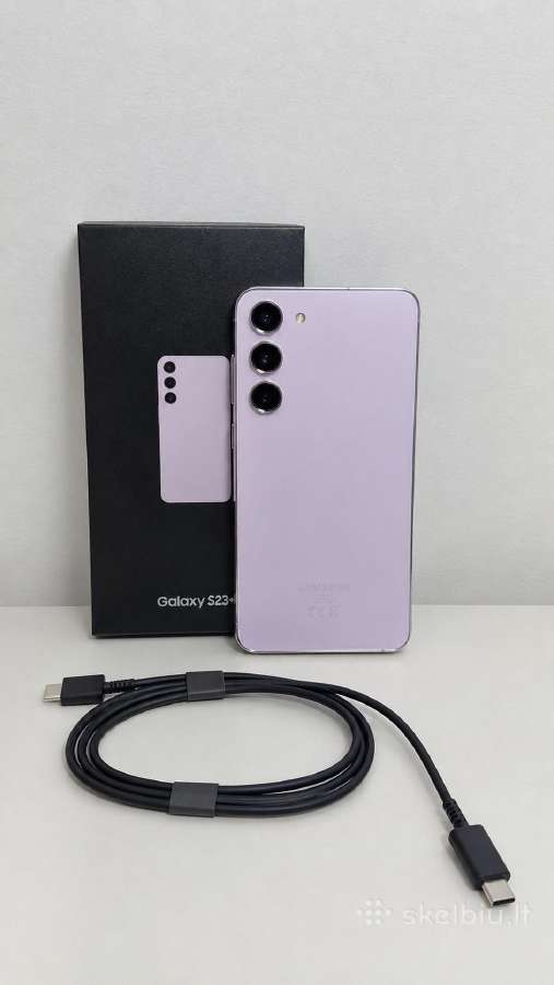 Samsung S23+ Plus 512gb 8gb Levander 10/10 5G - nuotraukos Nr. 2