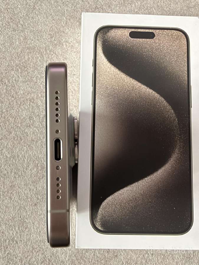 iPhone 15 Pro Max Natural Titanium 256gb - nuotraukos Nr. 6