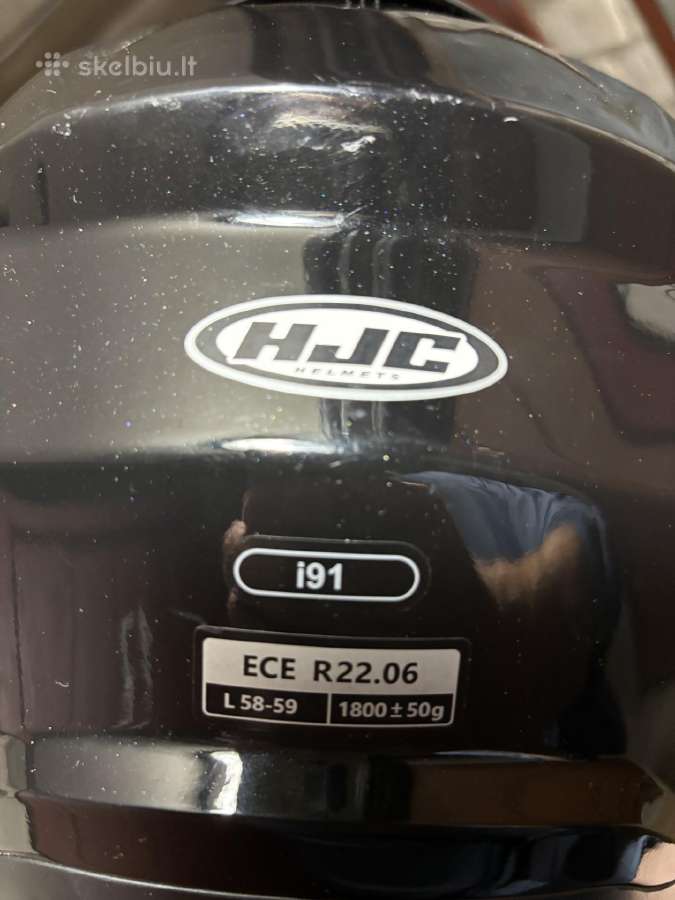 Motociklo Šalmas Hjc i91 - nuotraukos Nr. 3