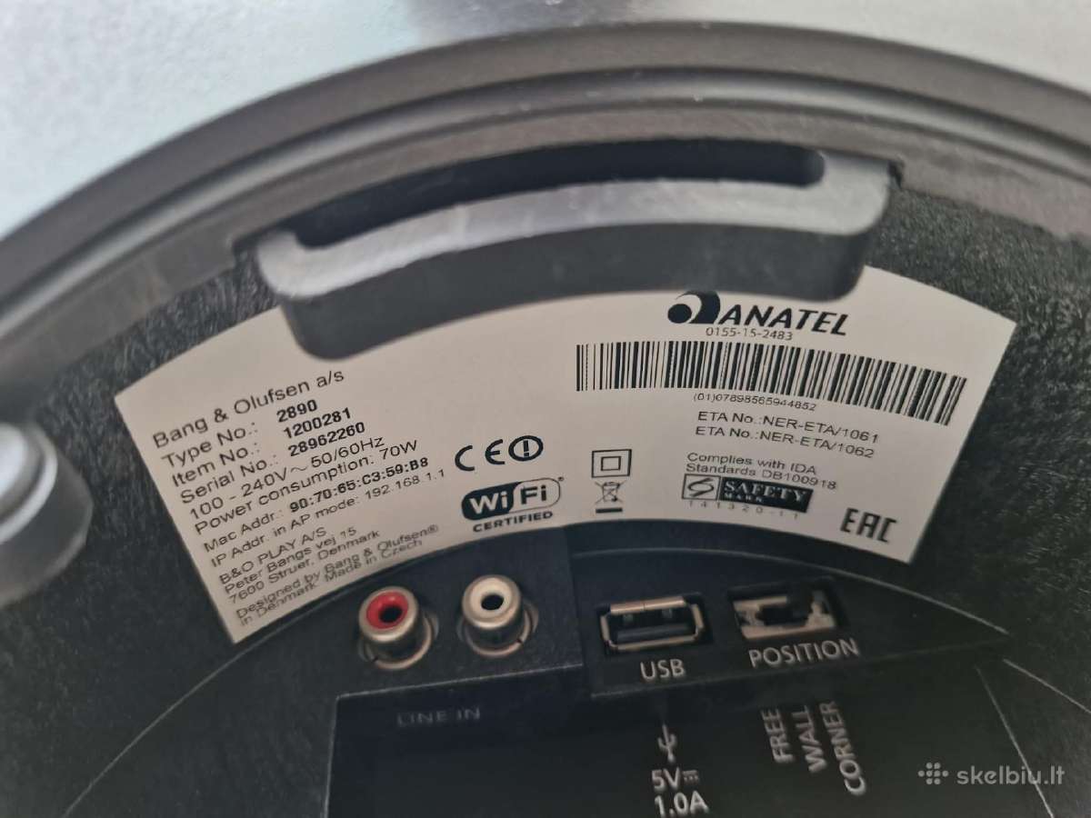 Bang & Olufsen Beoplay A9 Mk2 - nuotraukos Nr. 10