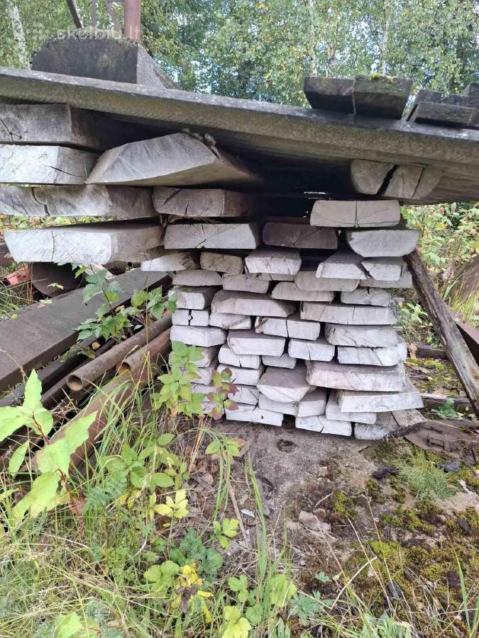 Uosio ir ažuolo 5cm-10cm storio - nuotraukos Nr. 2