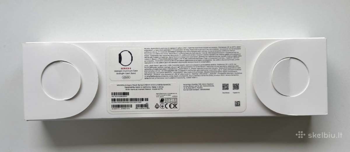 Apple Watch Series 8 45mm GPS+esim - nuotraukos Nr. 2