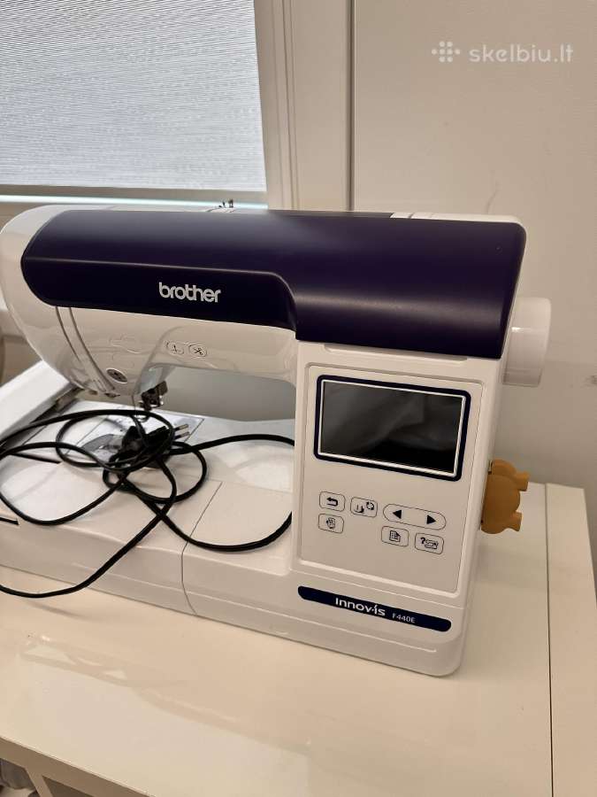 Brother pe800 f440e embroidery machine suvinėjimo - nuotraukos Nr. 2