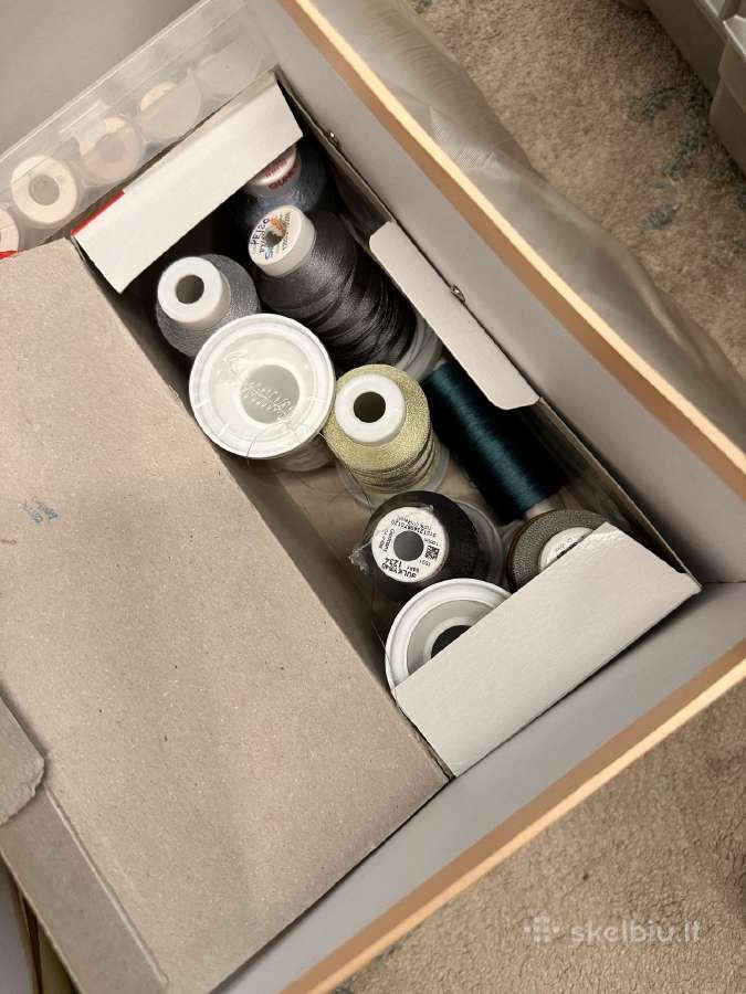 Brother pe800 f440e embroidery machine suvinėjimo - nuotraukos Nr. 14