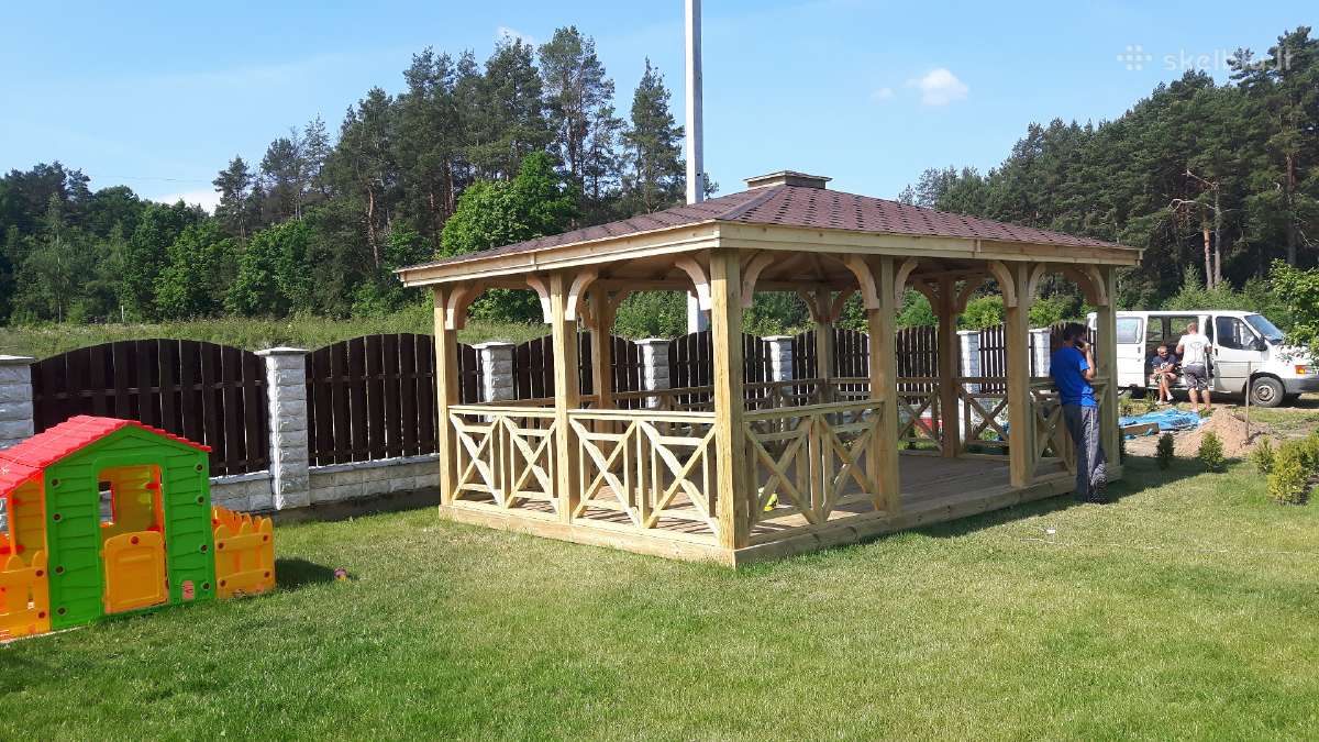 Pavėsinių gamyba