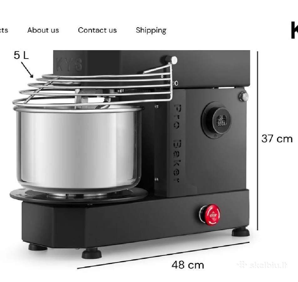 Kys Pro Baker Easy 5 - nuotraukos Nr. 6