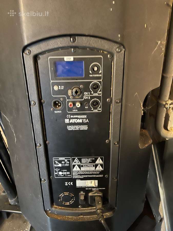 Audiophony Atom15a x2 + Atom10a aktyvios profesion - nuotraukos Nr. 2