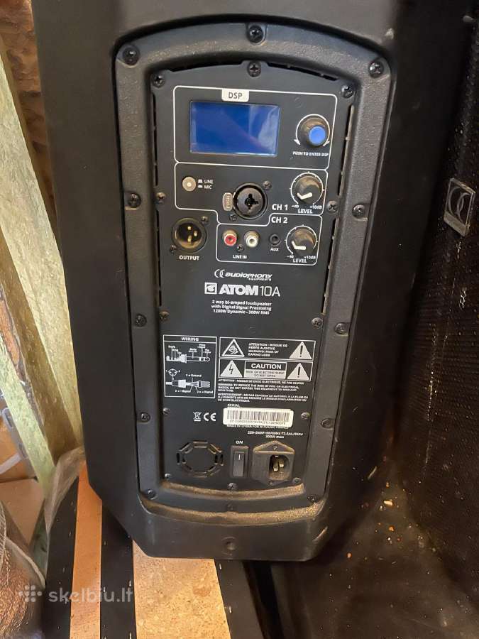 Audiophony Atom15a x2 + Atom10a aktyvios profesion - nuotraukos Nr. 3