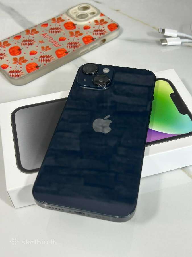 iPhone 14 128gb 79% Black - nuotraukos Nr. 4