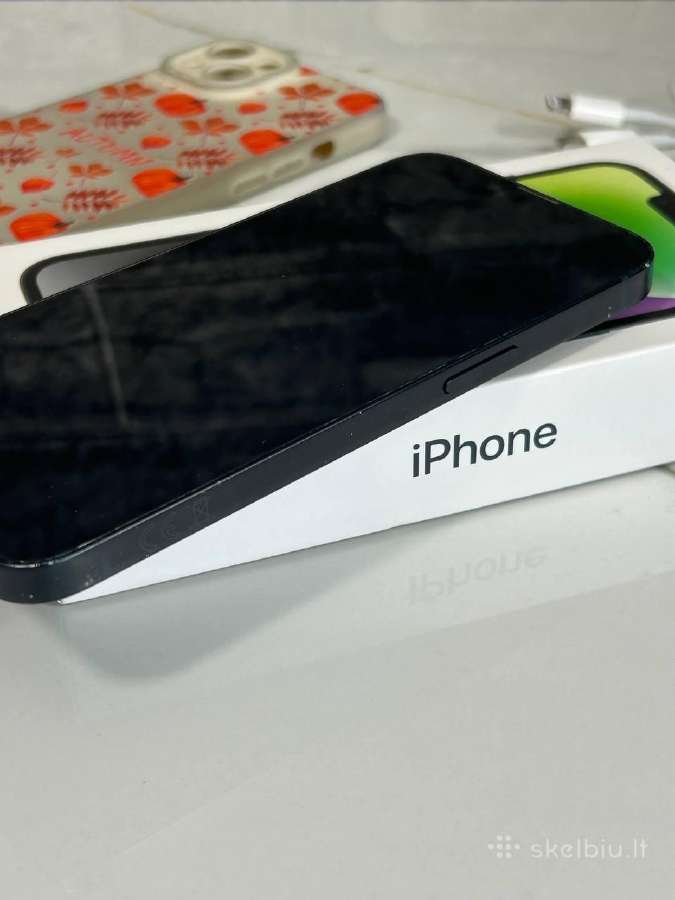 iPhone 14 128gb 79% Black - nuotraukos Nr. 3