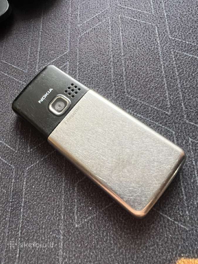 Nokia 6300 kolekcinė būklė - nuotraukos Nr. 2