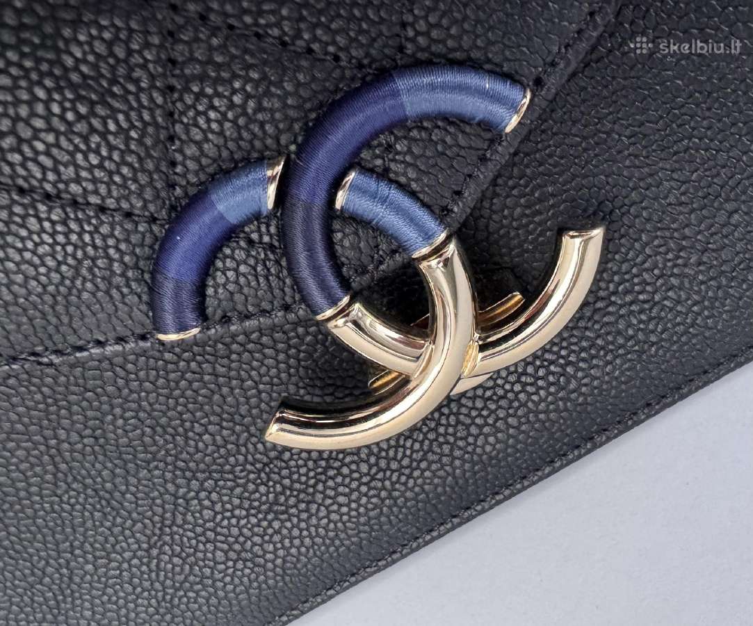 Originali Chanel Cuba Medium Quilted Caviar - nuotraukos Nr. 4