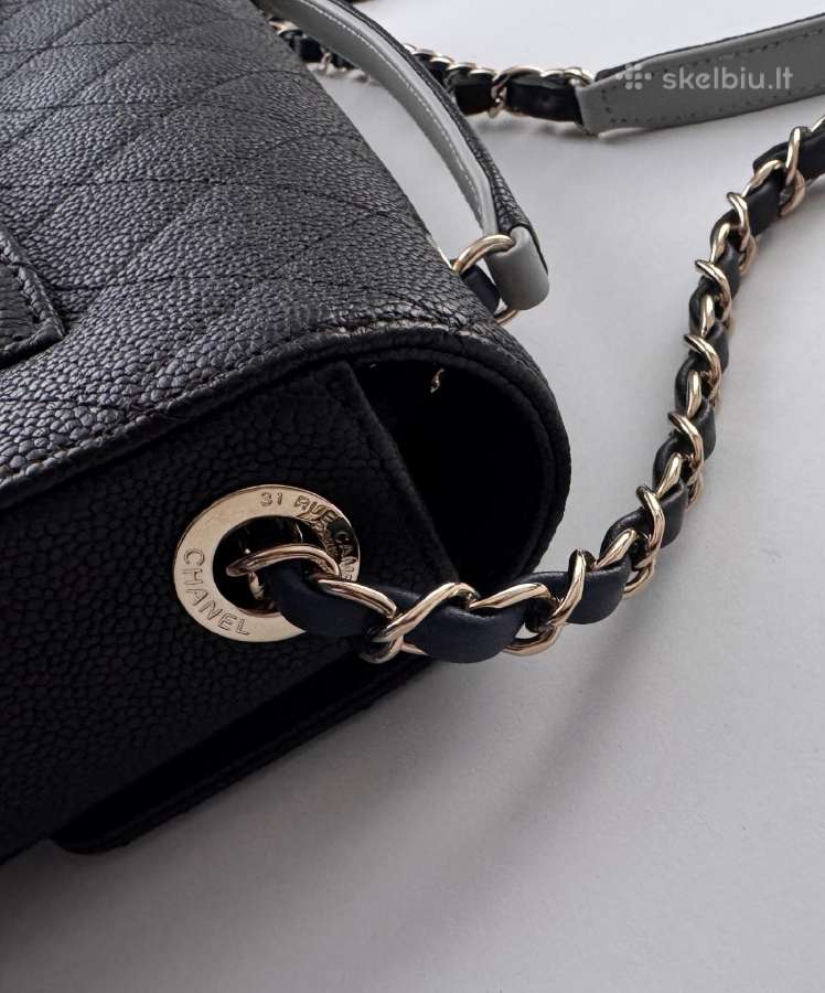 Originali Chanel Cuba Medium Quilted Caviar - nuotraukos Nr. 6