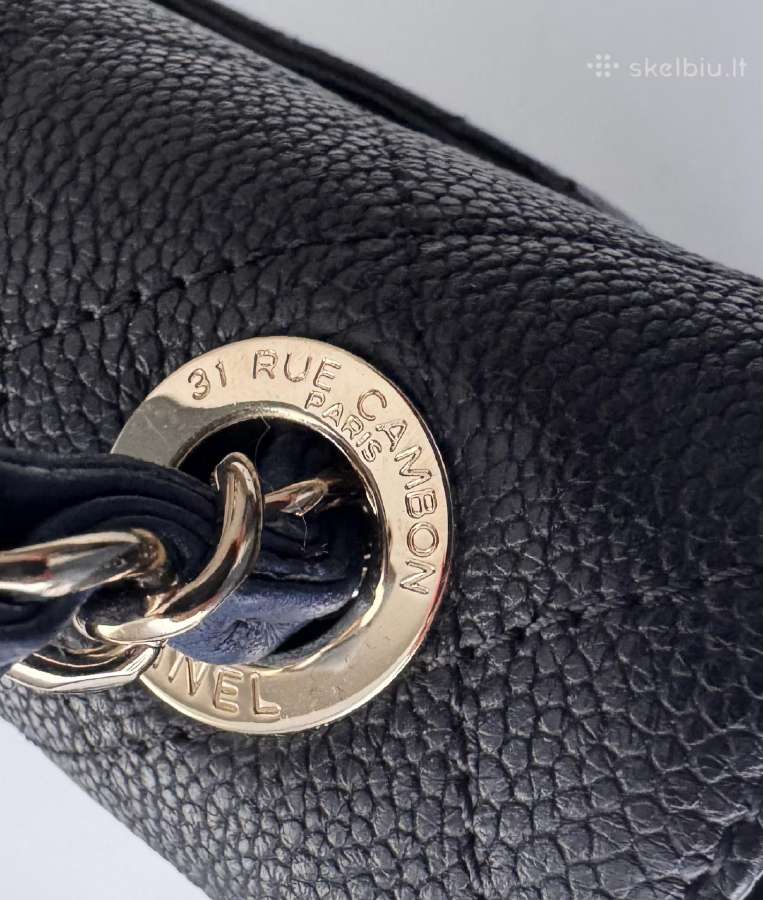 Originali Chanel Cuba Medium Quilted Caviar - nuotraukos Nr. 7