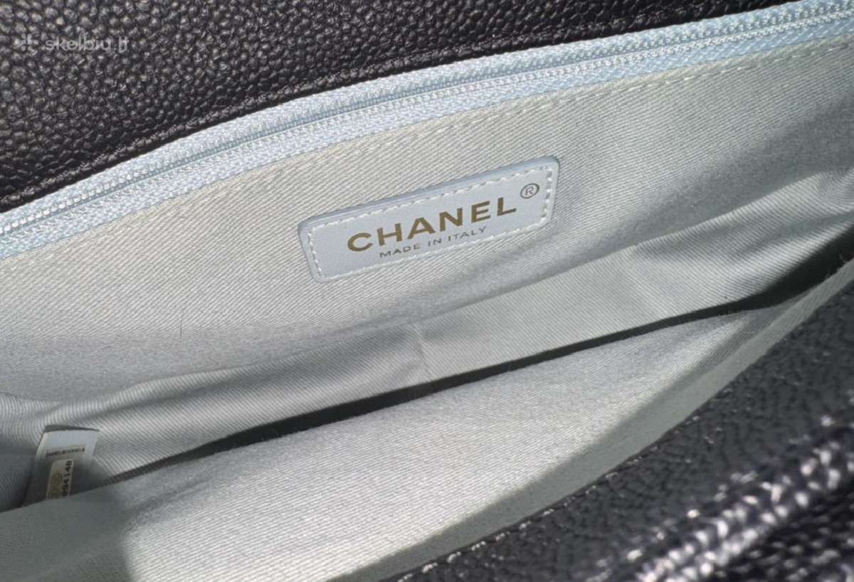 Originali Chanel Cuba Medium Quilted Caviar - nuotraukos Nr. 9