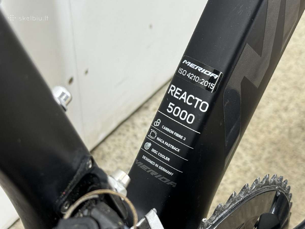 Merida Reacto 5000 2023 carbon plentinukas - nuotraukos Nr. 14