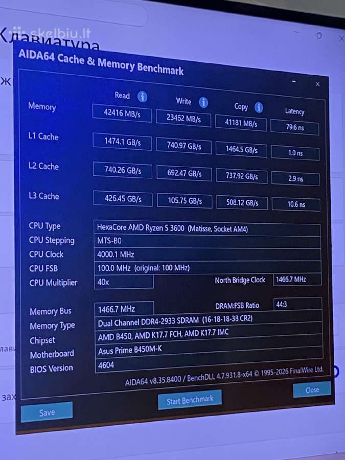 [Be gpu] amd Ryzen 5 3600 kompaktiškas pc - nuotraukos Nr. 8