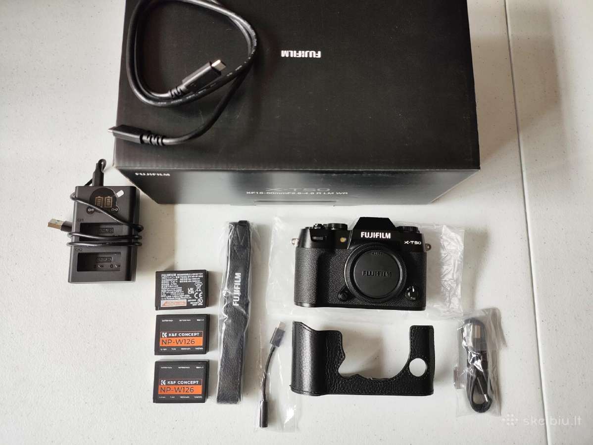 Fujifilm X-t50 su garantija! - nuotraukos Nr. 2
