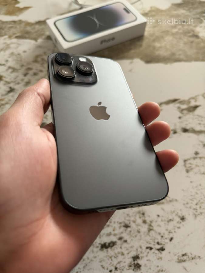 iPhone 14 Pro 128 GB Space Black - nuotraukos Nr. 7