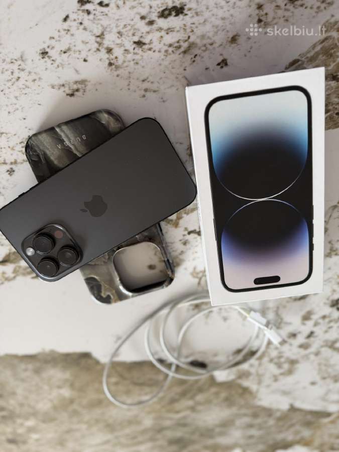 iPhone 14 Pro 128 GB Space Black - nuotraukos Nr. 8