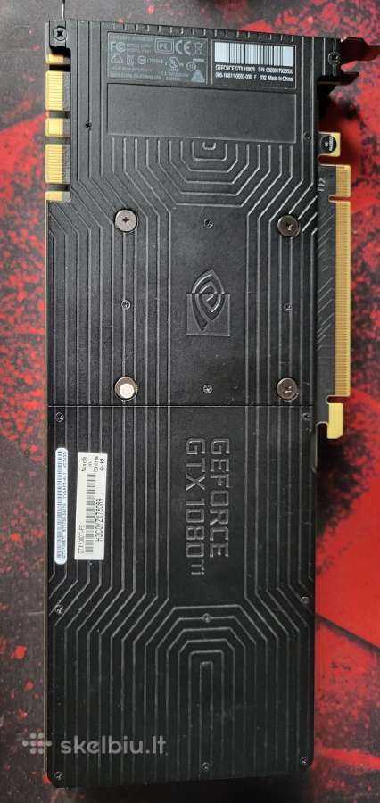 Geforce Gtx 1080 Ti 11 GB RAM Naudota - nuotraukos Nr. 3