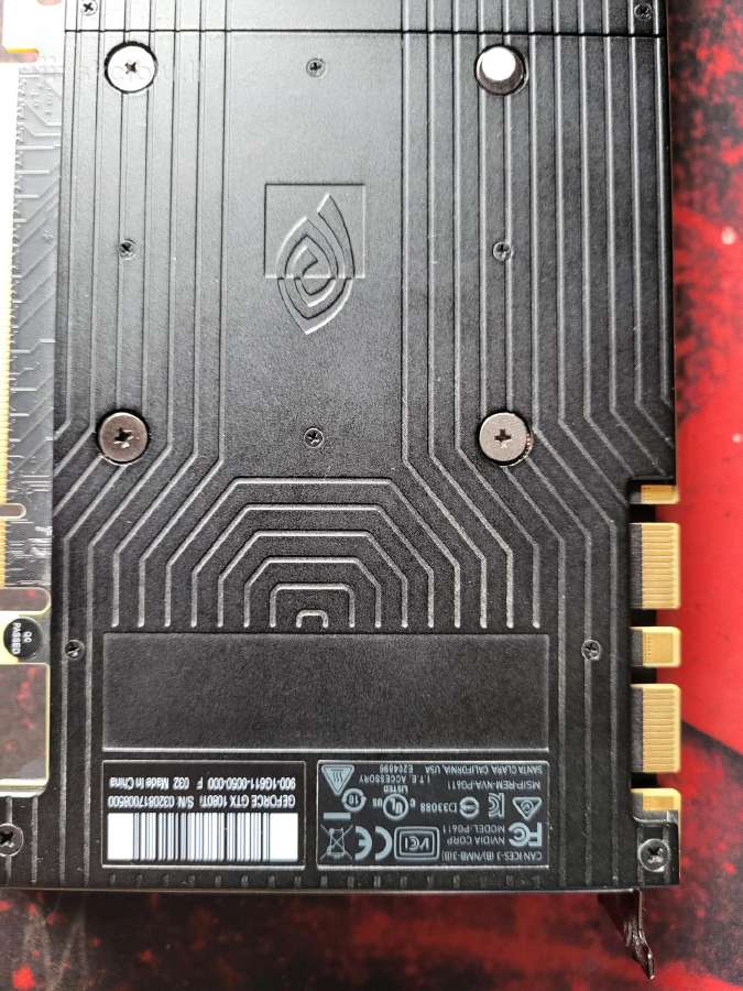Geforce Gtx 1080 Ti 11 GB RAM Naudota - nuotraukos Nr. 5