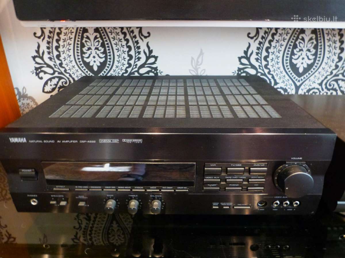 Hi-fi stiprintuvai-resyveriai Yamaha. - nuotraukos Nr. 12