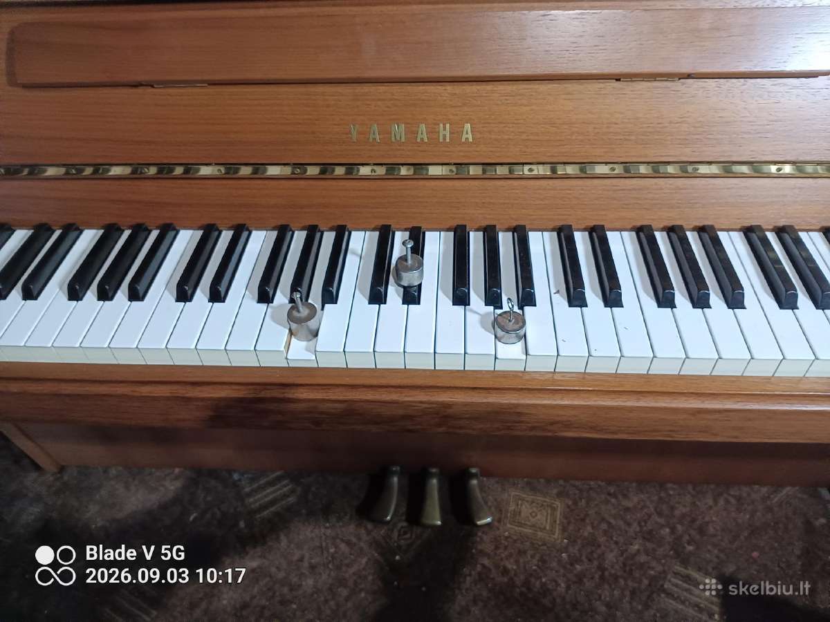 Parduodu pianiną Yamaha - nuotraukos Nr. 4