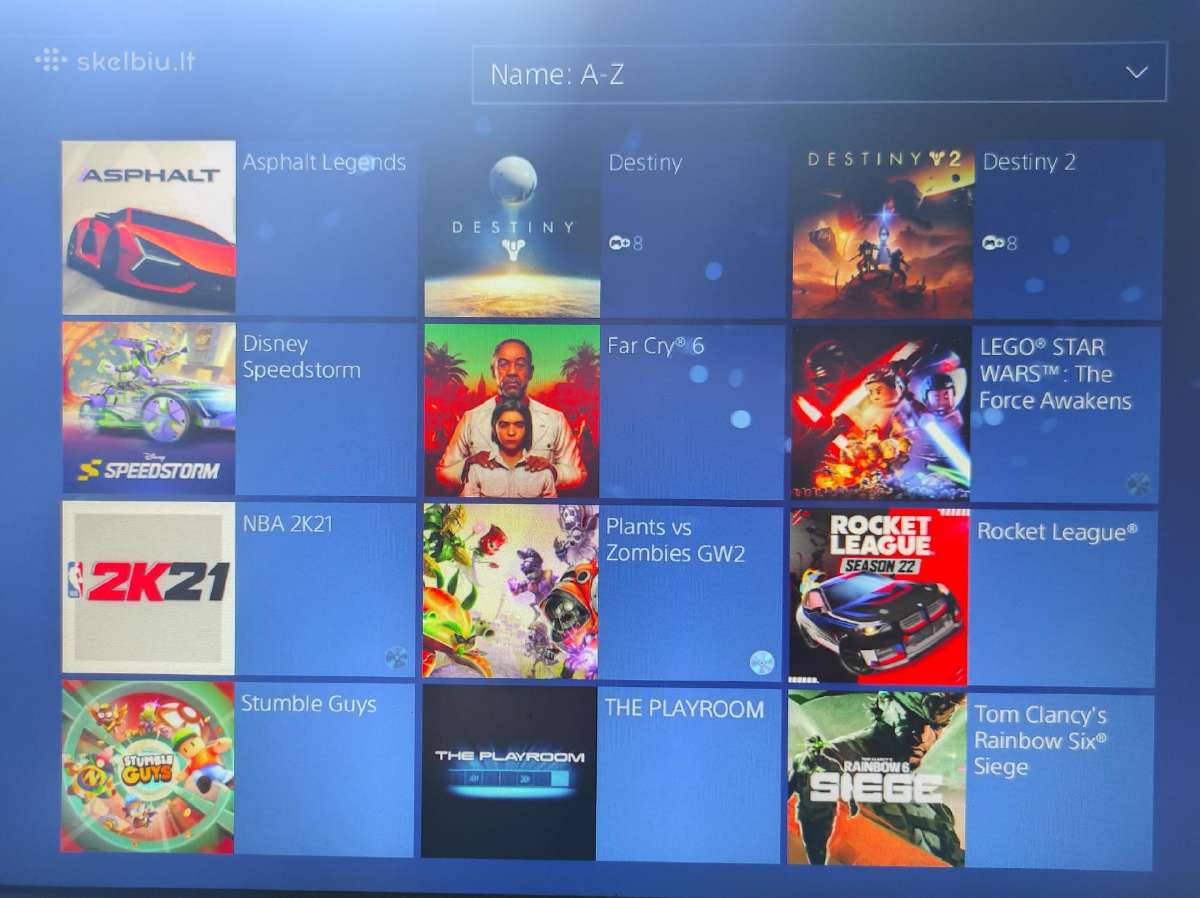Ps4 Slim 1 TB + 11 žaidimų - nuotraukos Nr. 3