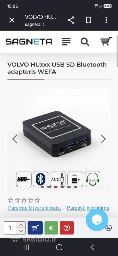 Bluetooth adapteris Volvo - nuotraukos Nr. 3