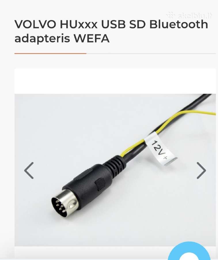 Bluetooth adapteris Volvo - nuotraukos Nr. 4