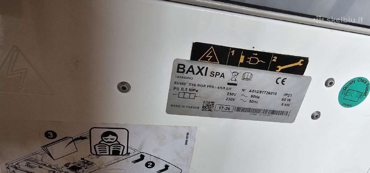 Baxi šilumos siurblys oras-vanduo - nuotraukos Nr. 2