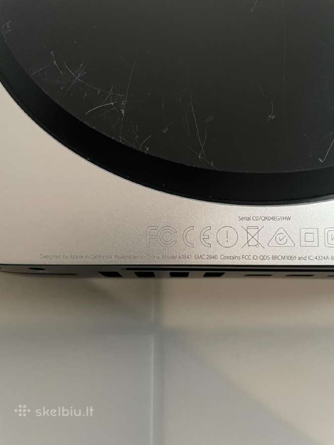 Mac Mini 2014 - nuotraukos Nr. 3