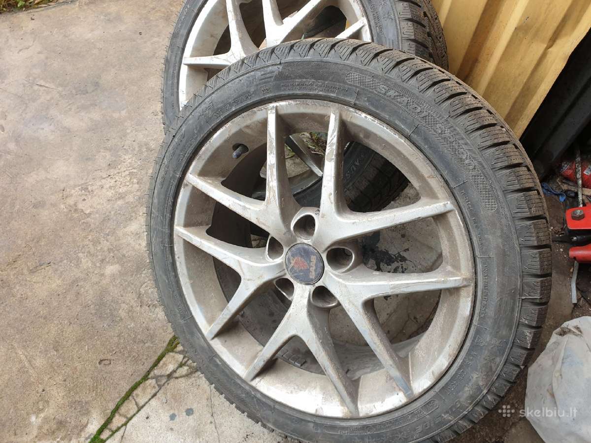 Saab Opel ratl su labai Ok žieminėmis padangomis - nuotraukos Nr. 2