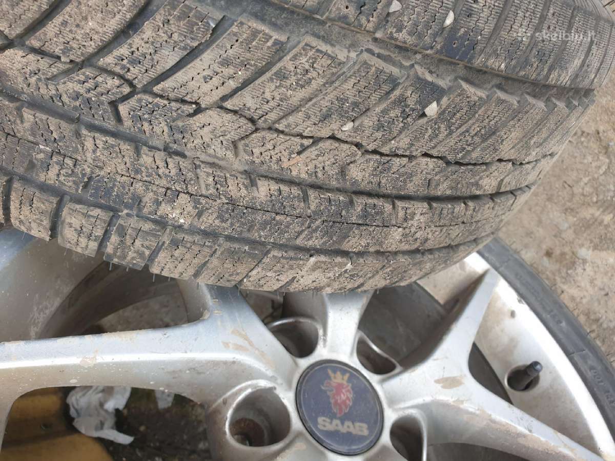 Saab Opel ratl su labai Ok žieminėmis padangomis - nuotraukos Nr. 4