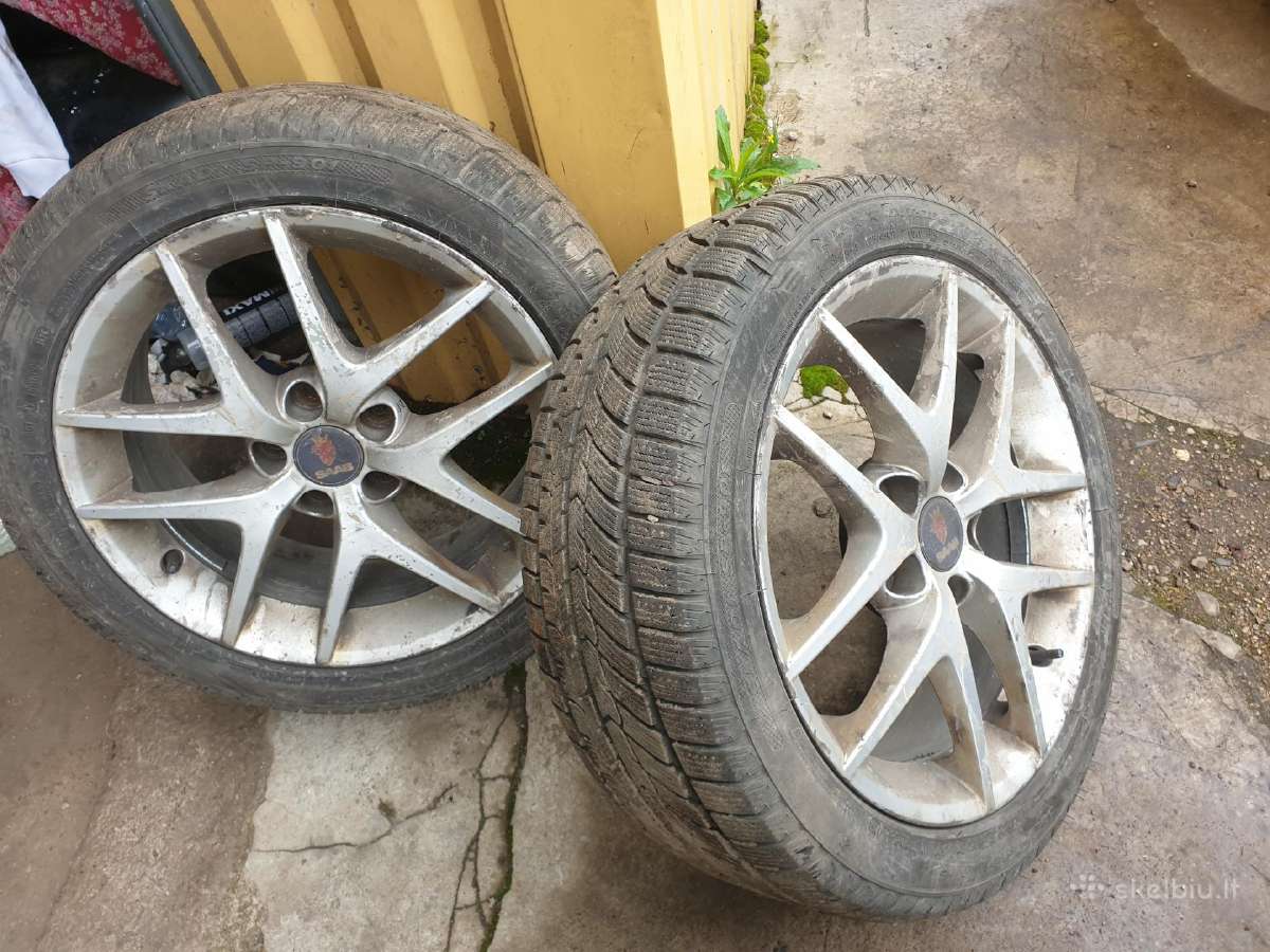 Saab Opel ratl su labai Ok žieminėmis padangomis - nuotraukos Nr. 5