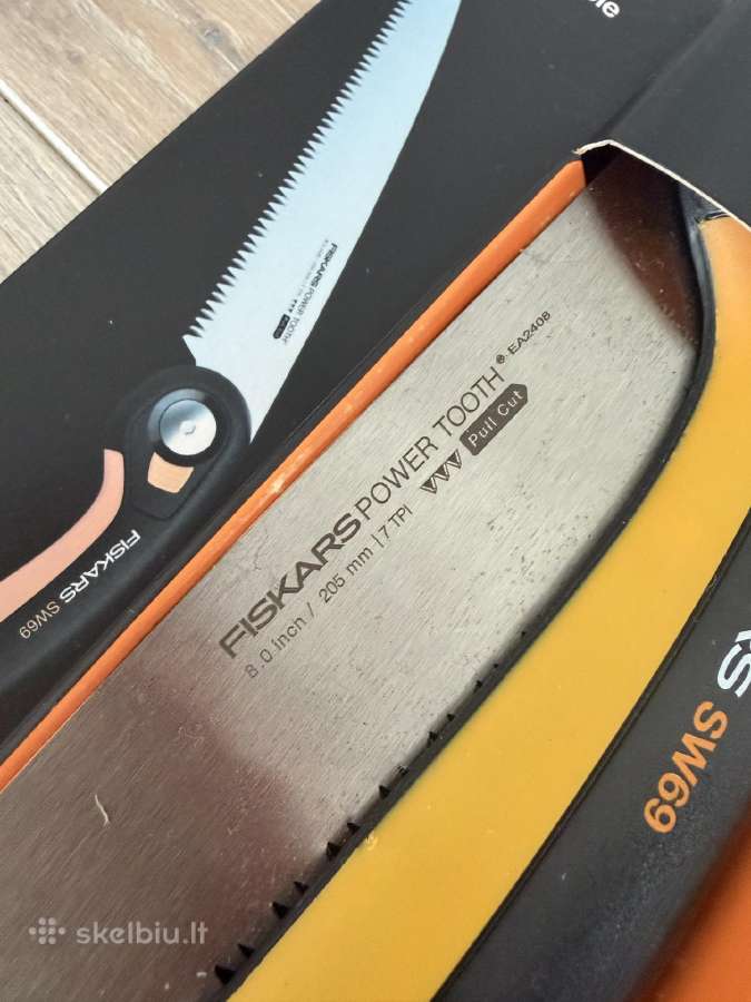 Užlenkiamas pjūklas Fiskars Plus Sw69 - nuotraukos Nr. 2