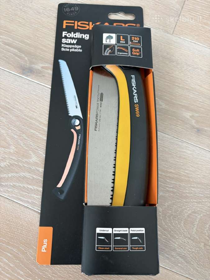 Užlenkiamas pjūklas Fiskars Plus Sw69 - nuotraukos Nr. 3