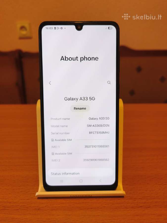 Samsung Galaxy A33,128gb - nuotraukos Nr. 7