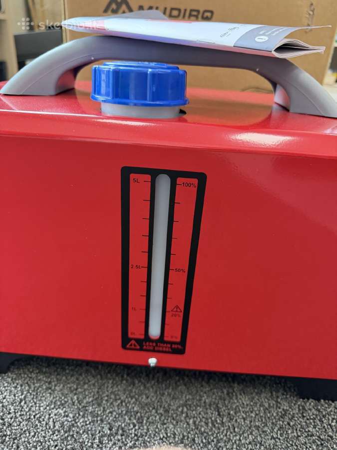 Naujas autonominis dyzelinis šildytuvas Mudir 8kw - nuotraukos Nr. 8